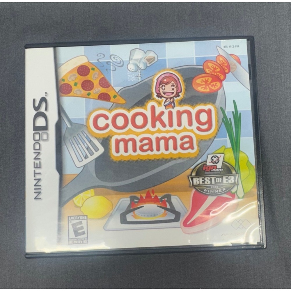 Nintendo Cooking Mama DS CIB Tested Working Simulation Game